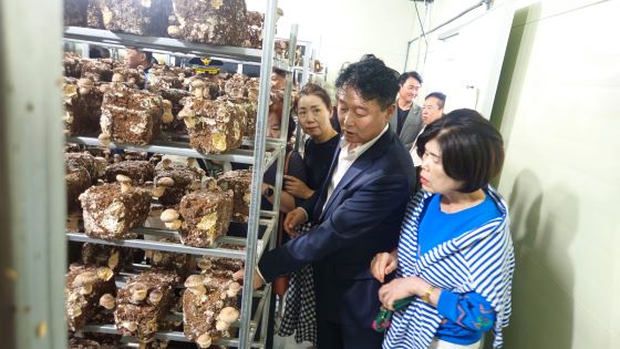 구미 옥성 ‘오송향버섯농원’, 송향버섯 재배사 준공식